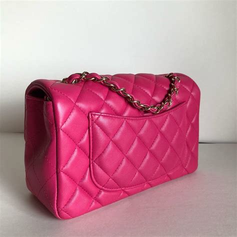 chanel mini bag pink|chanel mini bag price.